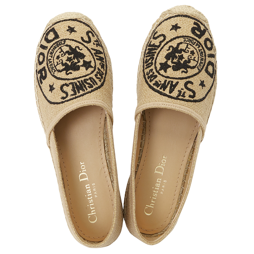 Giày Dior Granville Espadeu 'Beige' KDB612JUR-29U