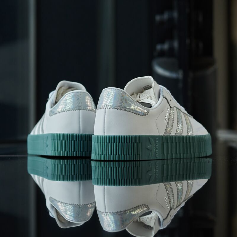 Giày Adidas Wmns Sambarose 'White Silver/Green' FX6274 – AUTHENTIC SHOES