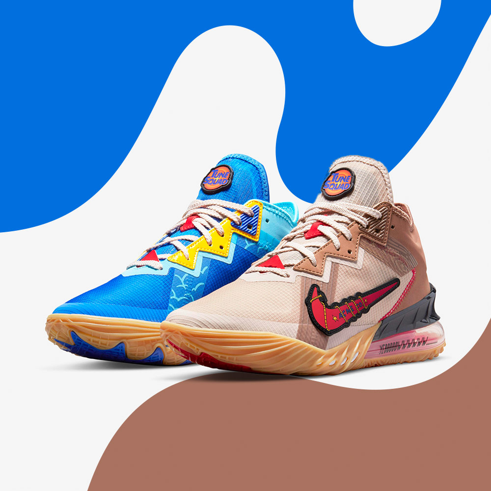 Giày Nike Space Jam x LeBron 18 Low 'Wile E. x Roadrunner' CV7562-401 –  AUTHENTIC SHOES