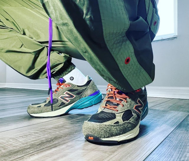 Giày New Balance 990v3 Trailblazers 'Moss Purple' M990SO3