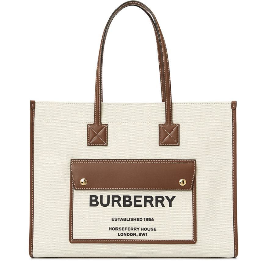 Túi Burberry Freya Medium Pocket 'Beige' 8044129