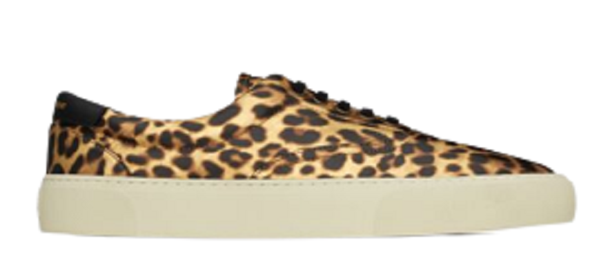 saint laurent sneakers leopard
