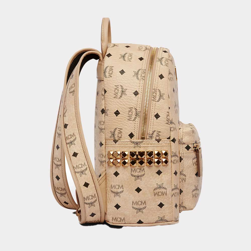mcm stark side stud small backpack