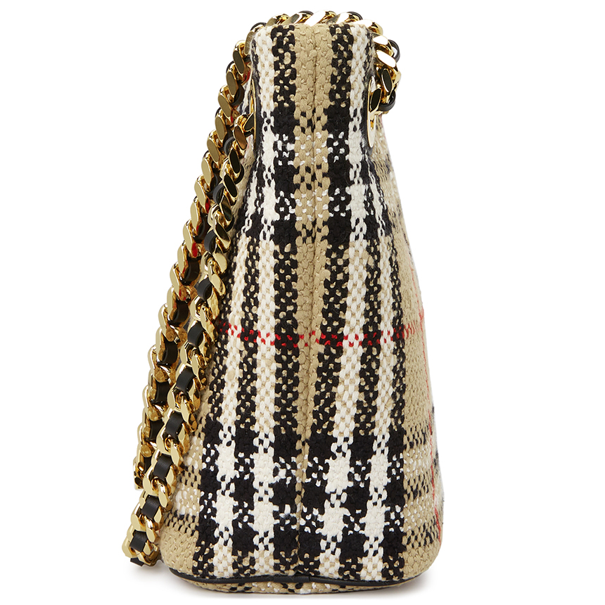 Túi Burberry Lula Vintage Bouclé Mini 'Beige' 8063074