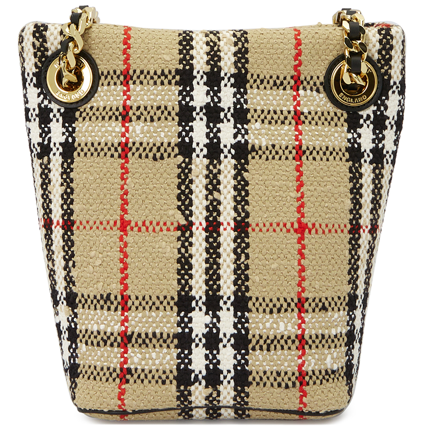 Túi Burberry Lula Vintage Bouclé Mini 'Beige' 8063074