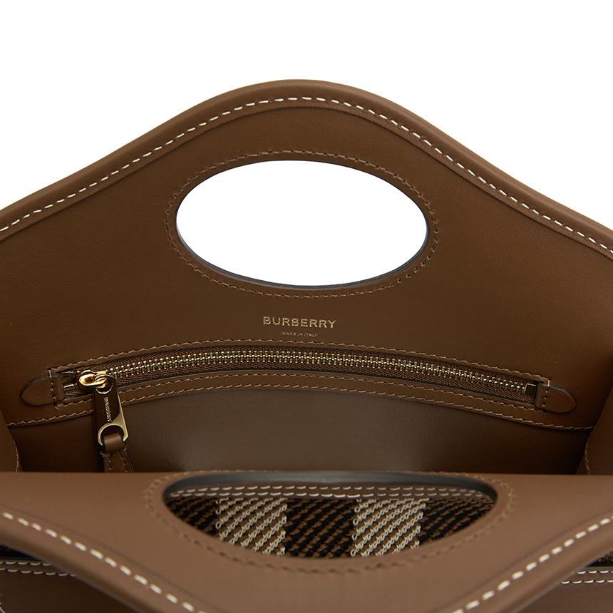 Túi Burberry Mini Knit 'Brown' 8049138