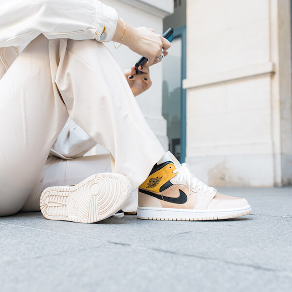 air max branco com azul