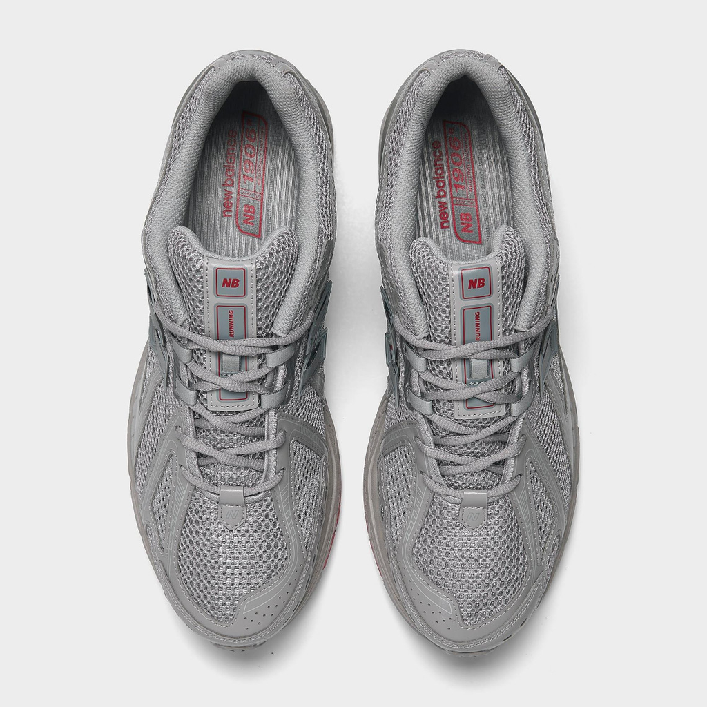 Giày New Balance 1906R 'Grey Deep Red' M1906RJC