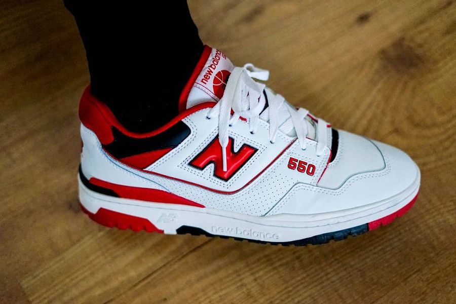 Giày New Balance Aimé Leon Dore x 550 'Red' BB550AE1 – AUTHENTIC SHOES