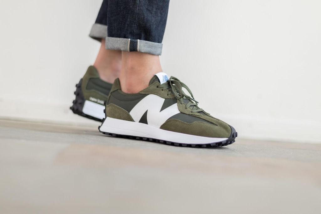 oak leaf green new balance 327