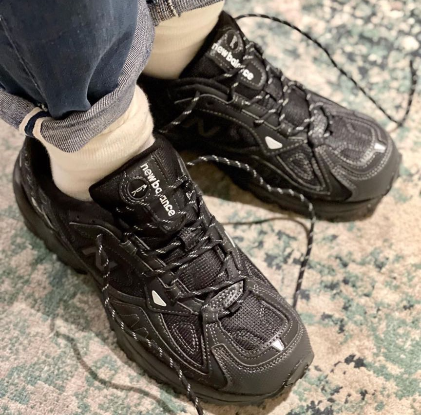 Giày New Balance 703 D 'Triple Black' ML703BC