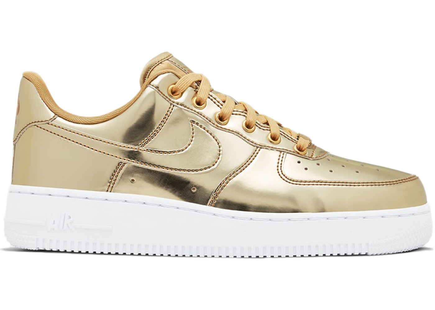 nike af1 24k gold