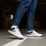 Giày Nike Air Force 1 Low GS 'White Navy' DQ6048-100