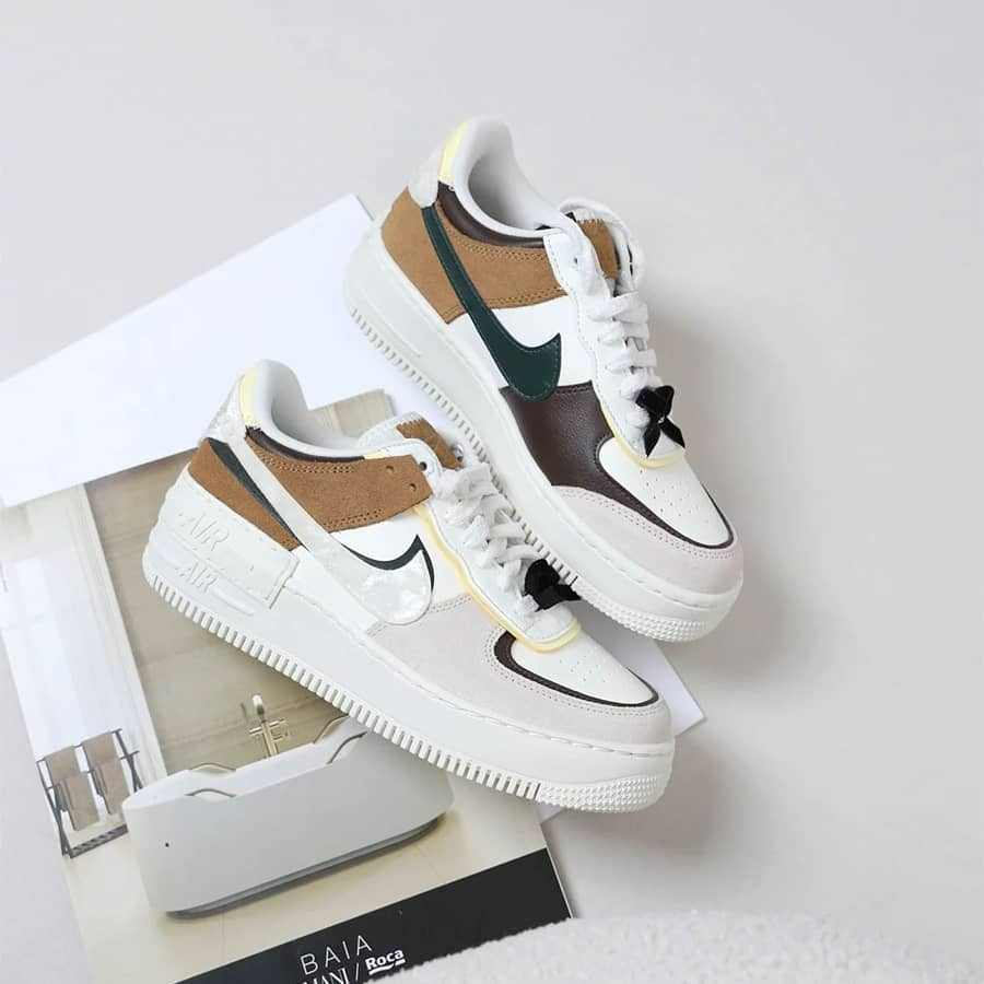 Giày Nike Air Force 1 Shadow ‘Black Bow’ FB1857-111