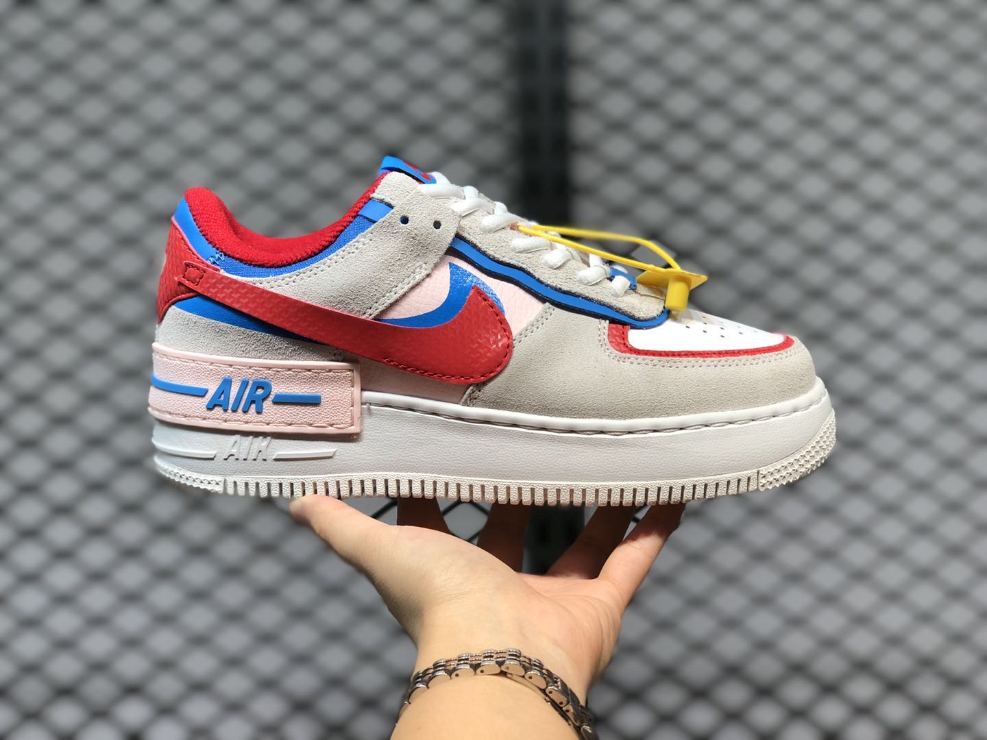 Giày Nike Wmns Air Force 1 Shadow 'Sail Royal Red' CU8591-100 – AUTHENTIC  SHOES