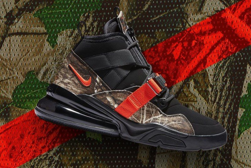GiÃ y Nike Realtree x Air Force 270 Utility 'Camo' BV6071-001 â AUTHENTIC SHOES
