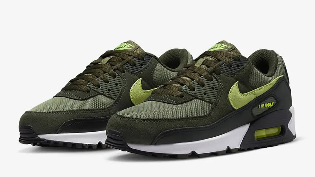Giày Nike Air Max 90 'Sequoia Volt' DQ4071-200
