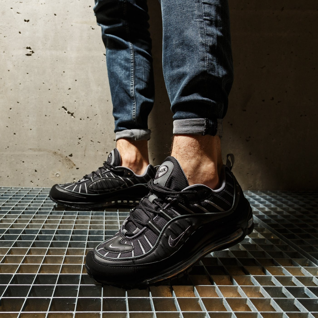 Giày Nike Air Max 98 'Black Smoke Grey' CI3693 002 – AUTHENTIC SHOES
