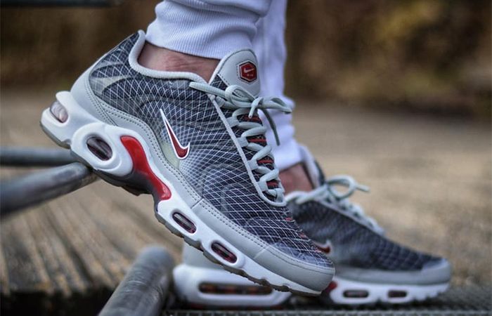 Giày Nike Air Max Plus Wave Grid Grey 