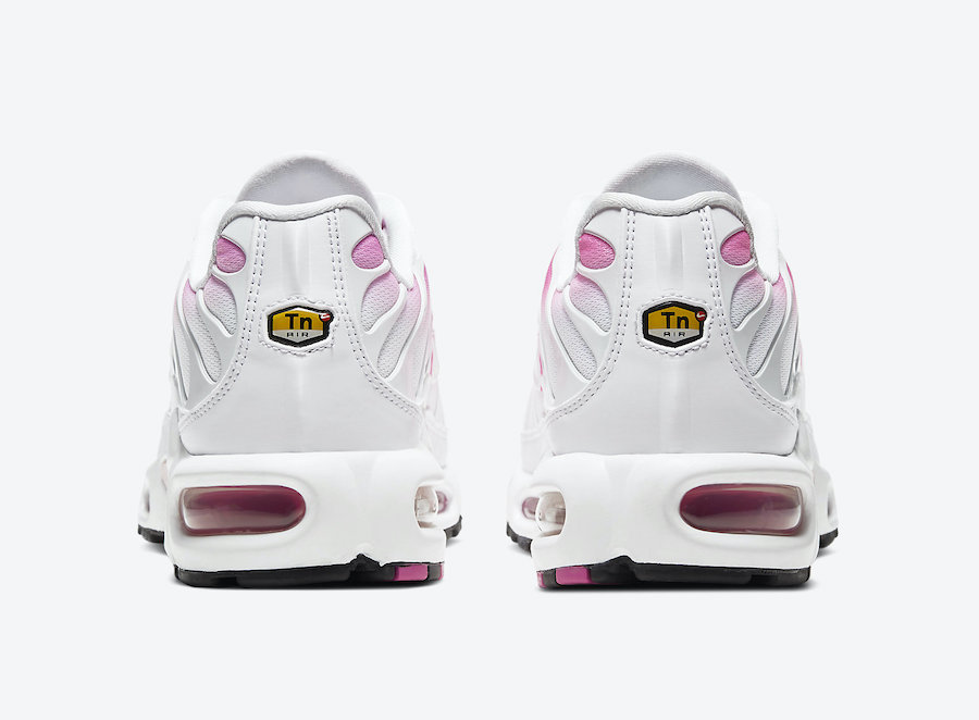 nike air max plus tn pink fade