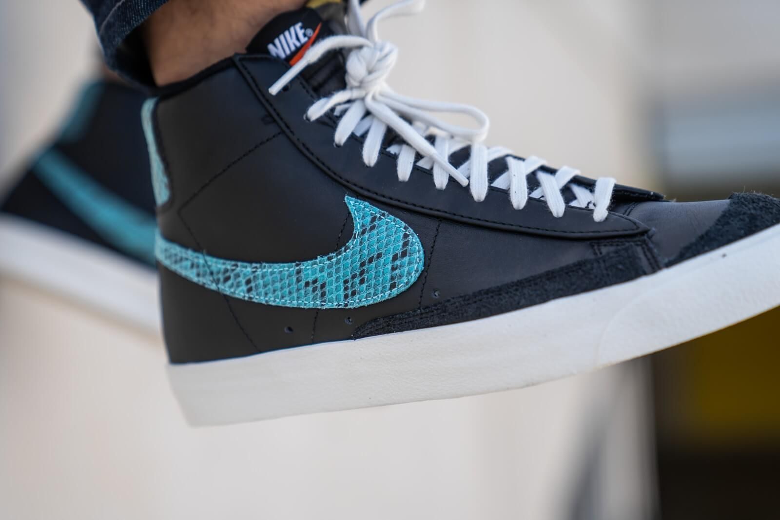 snakeskin nike blazers