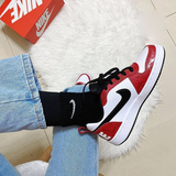 Giày Nike Court Borough Low 2020 GS ‘Chicago Red’ CU2983-101