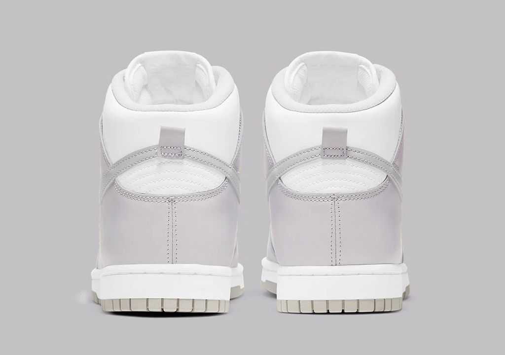nike dunk high white vast grey