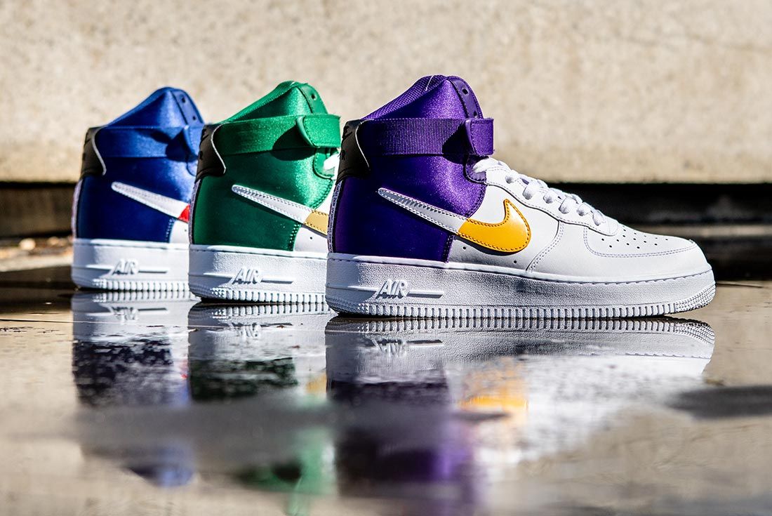 lakers air force 1s