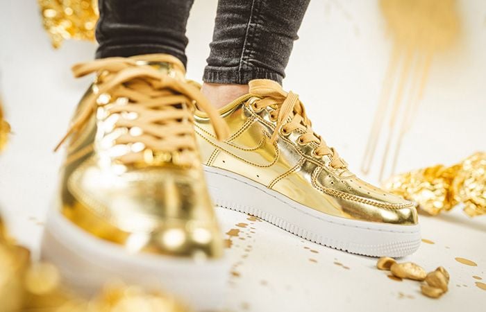 nike af1 24k gold