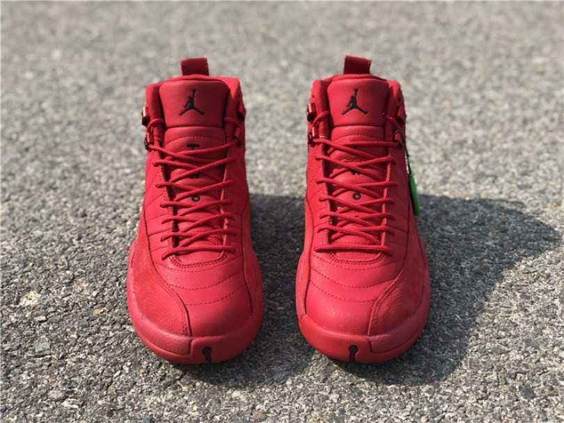 gym red 12s size 6