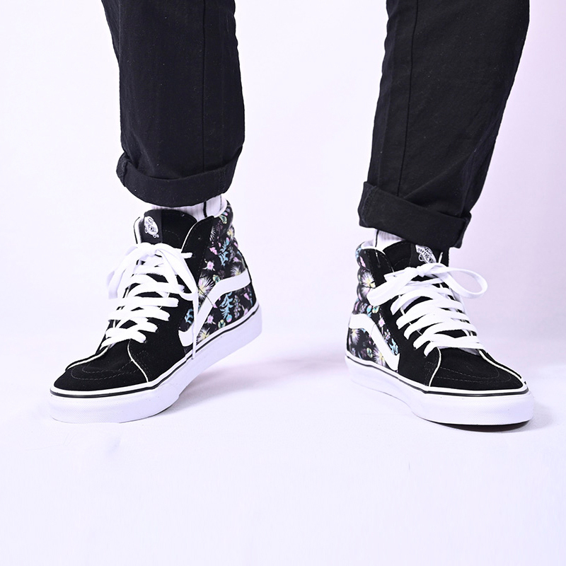 Giày Vans Sk8-Hi Paradise Floral Black VN0A32QG3VD