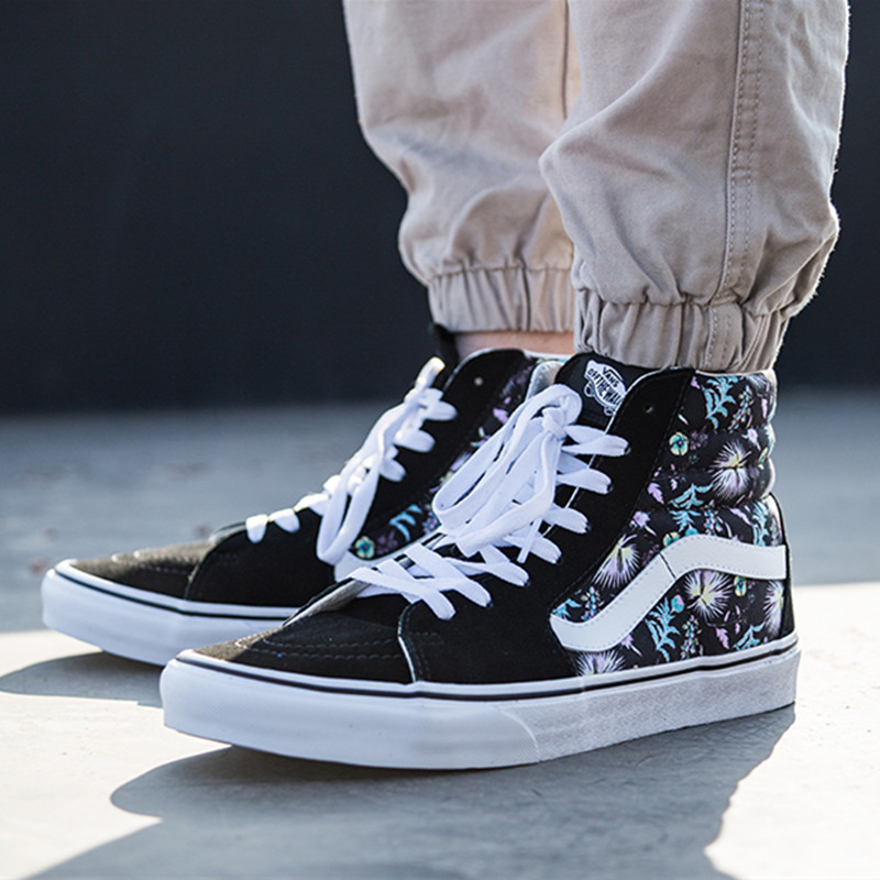 Giày Vans Sk8-Hi Paradise Floral Black VN0A32QG3VD