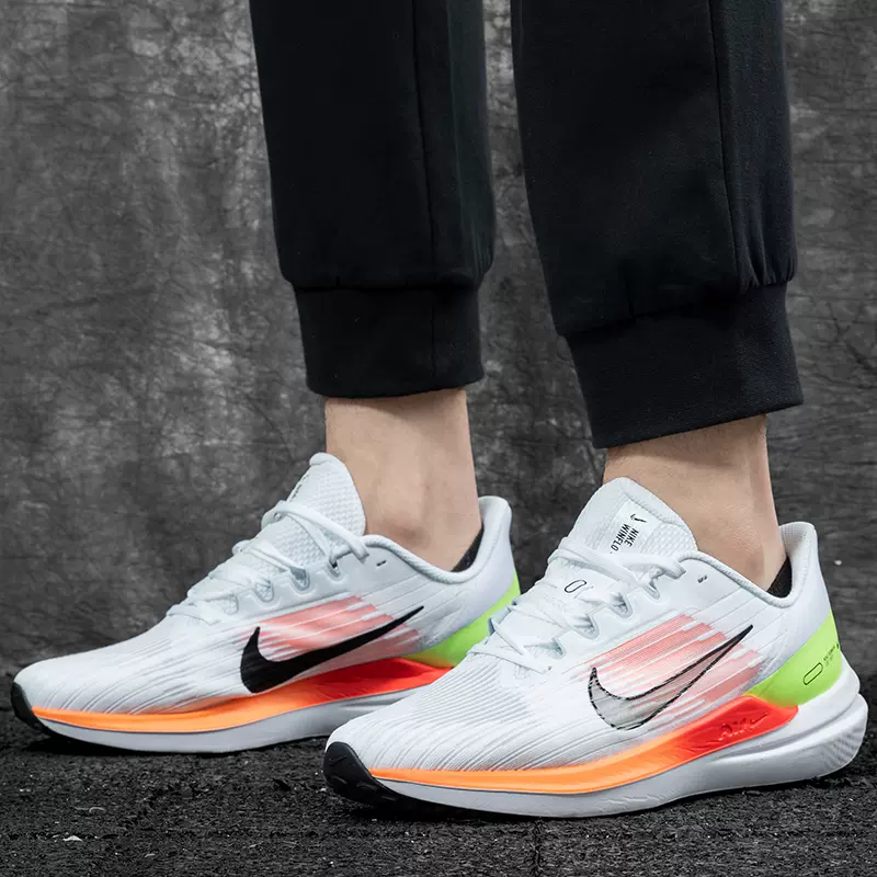 Giày Nike Air Winflo 9 'White Bright Crimson' DD6203-100