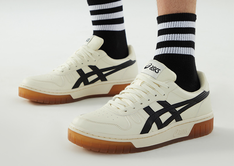 Giày Asics Court Trail 'Creamwhite Black' 1203A147-201