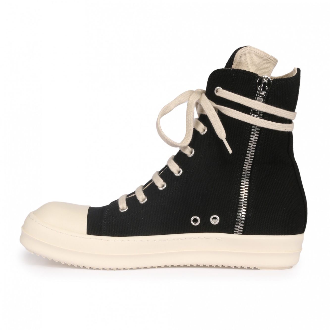 rick owens canvas shoes