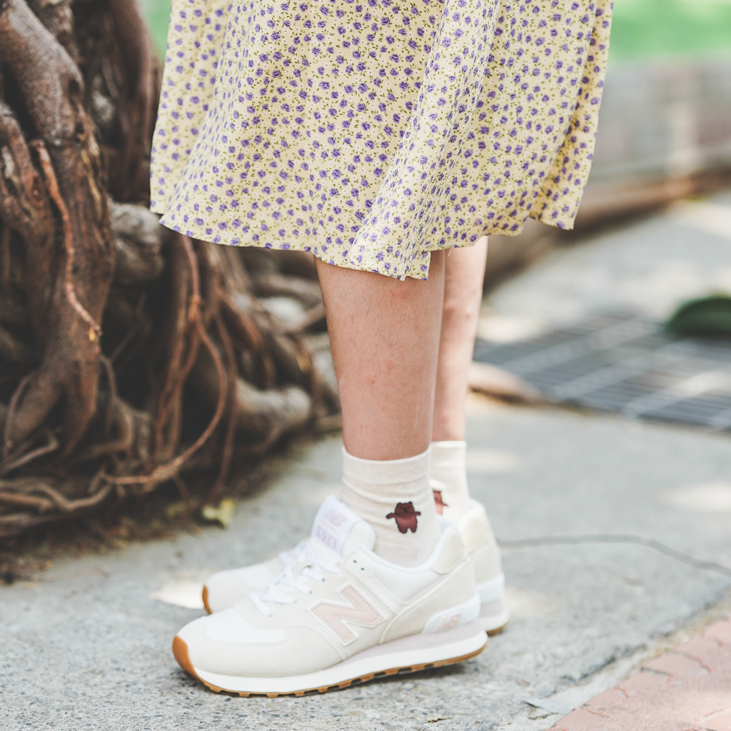 Giày New Balance Wmns 574 Sea Salt Rose 