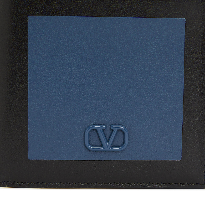 Ví Valentino V Logo 'Black' P0654AXI-73P