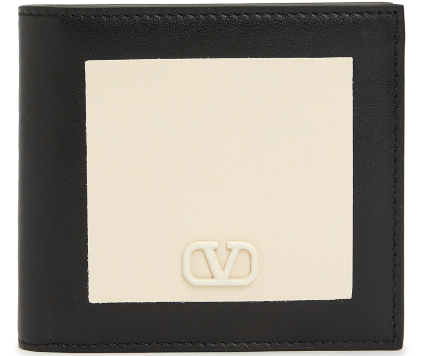 Ví Valentino V Logo 'Black' P0654AXI-73R
