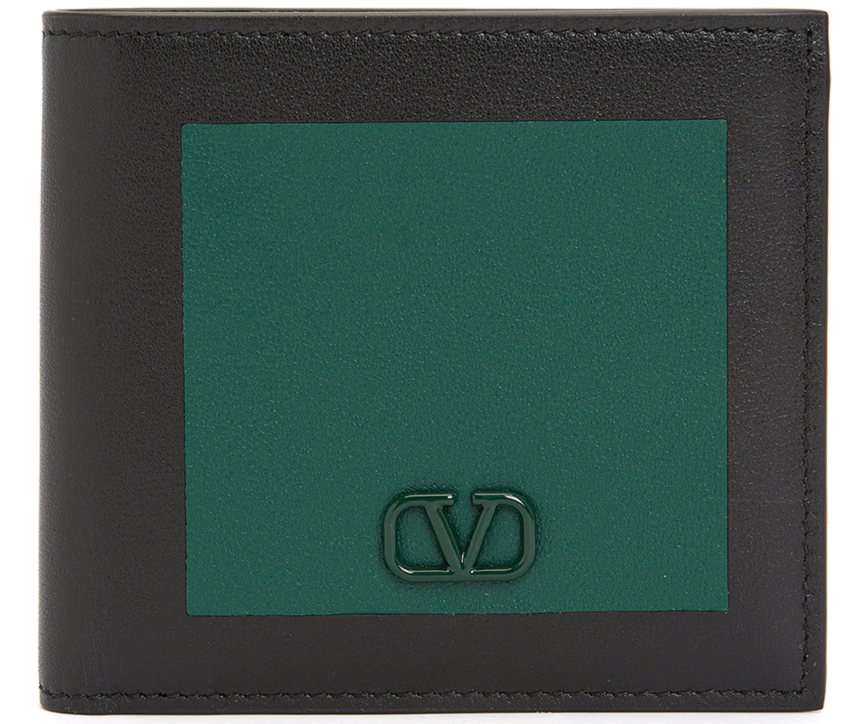 Ví Valentino V Logo 'Black' P0654AXI-73S