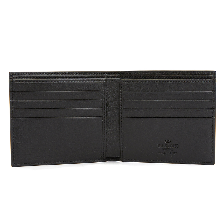 Ví Valentino V Logo 'Black' P0654AXI-73S