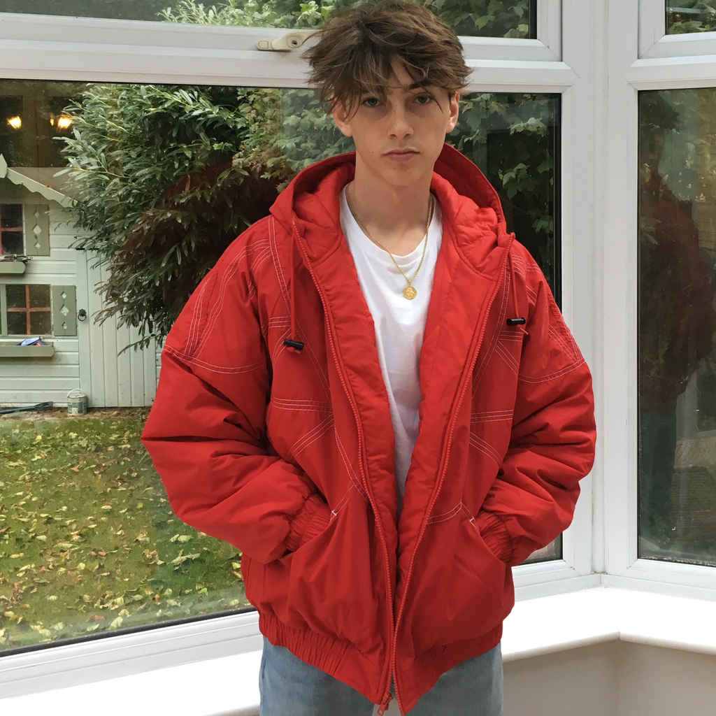 Supreme Zig Zag Stitch Puffy Jacket 18aw | preh.uprrp.edu