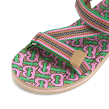 Dép Burberry Icon Stripe 'Pink' 8037176