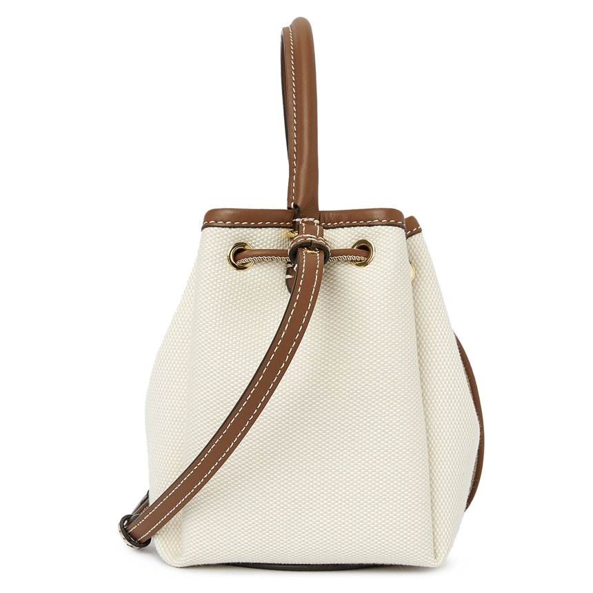 Túi Burberry Monogram Bucket 'Ivory' 8052459