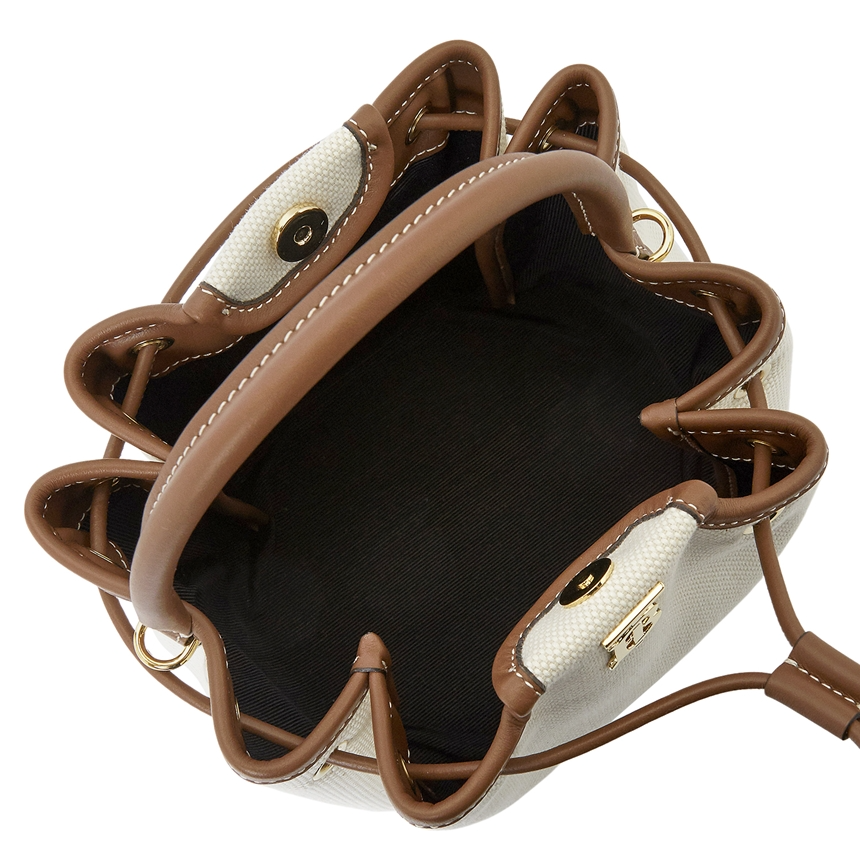 Túi Burberry Monogram Bucket 'Ivory' 8052459
