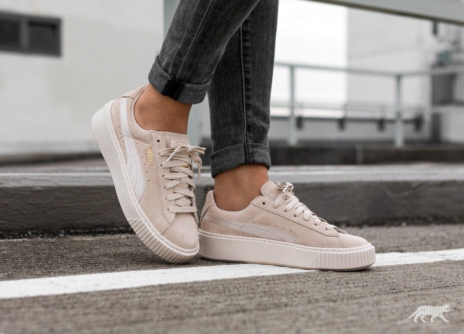 puma satin pink