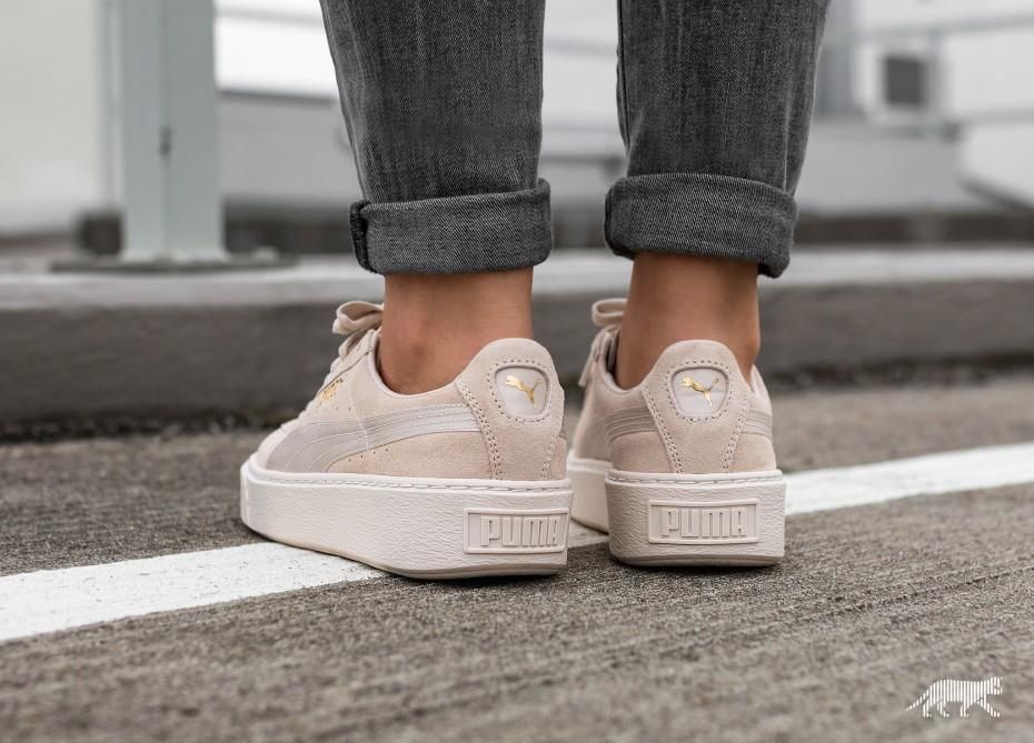 puma satin pink