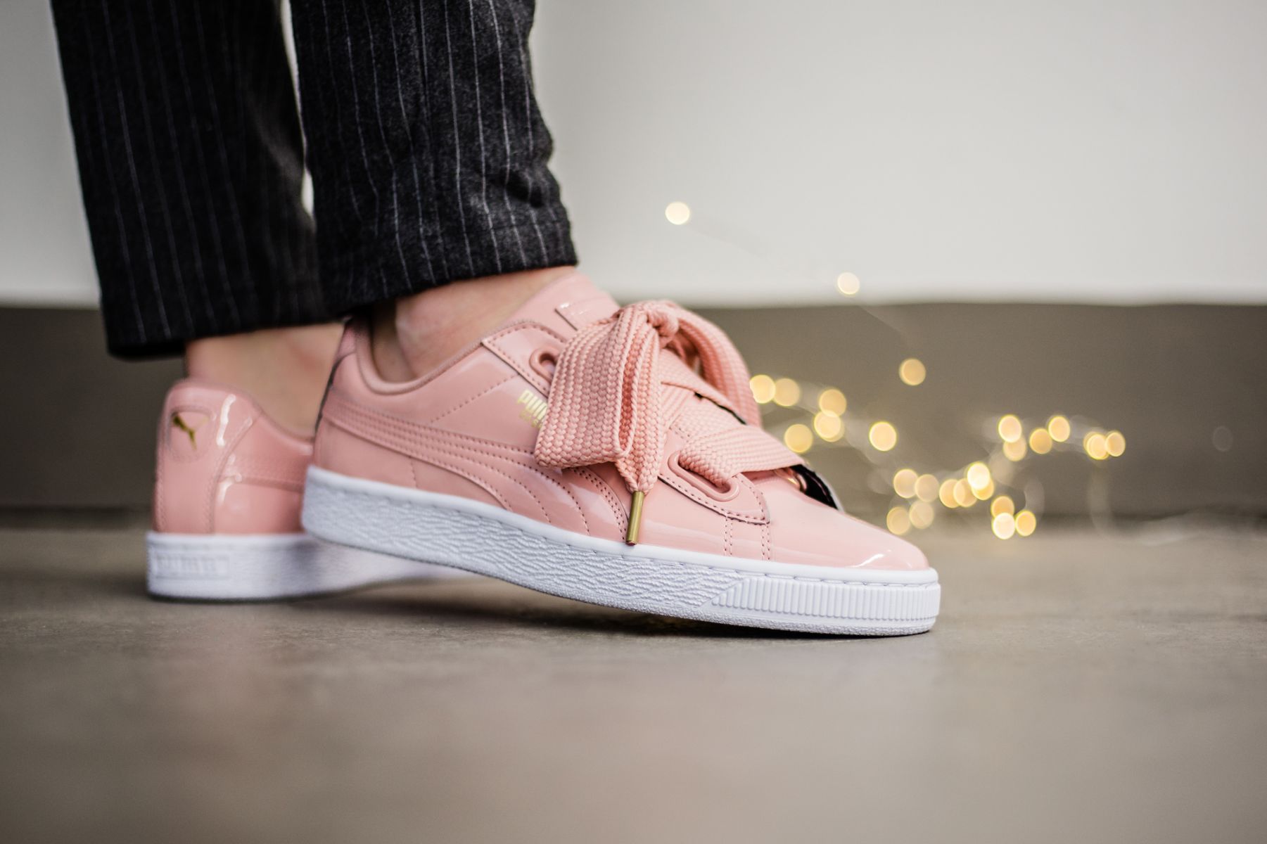 puma basket pink