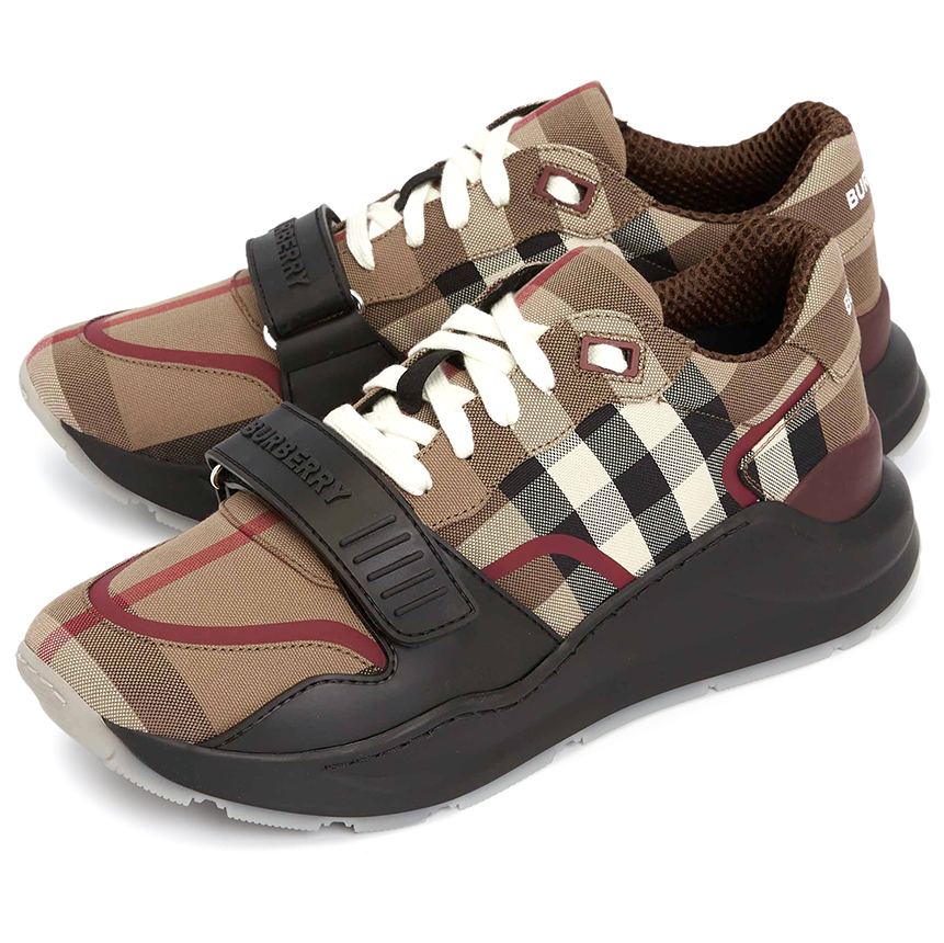 Giày Burberry Check Ramsey 'Brown' 8052971