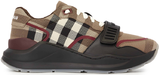 Giày Burberry Check Ramsey 'Brown' 8052971