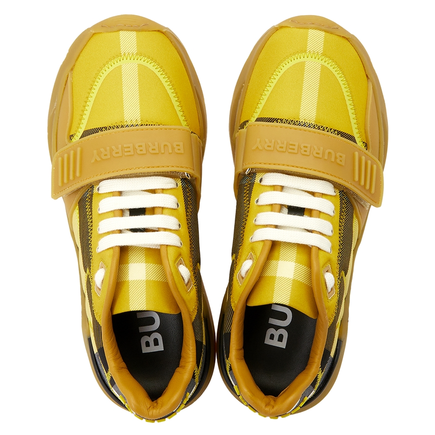Giày Burberry Check Ramsey 'Yellow' 8055897